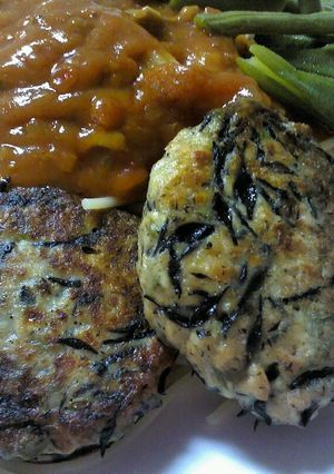 ヘルシー☆豆腐とひじきのハンバーグ-レシピのメイン写真