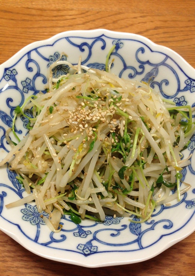 もやしと豆苗の炒めナムル-レシピのメイン写真