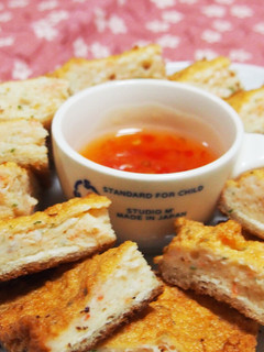 カリカリッ!ふわっふわ~の揚げ海老パン-レシピのメイン写真