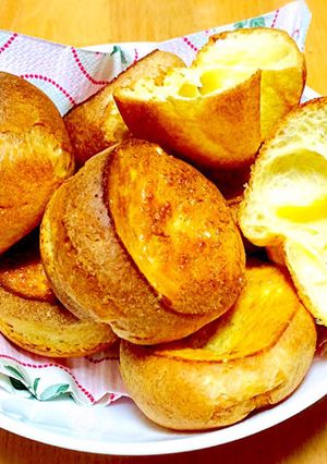 混ぜて焼くだけ簡単ポップオーバー-レシピのメイン写真