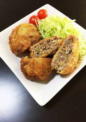 サクッとジューシー!手作りメンチカツ-レシピのメイン写真
