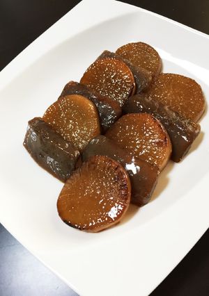 20分!大根とこんにゃくの甘辛煮-レシピのメイン写真