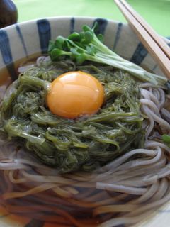 めかぶそば-レシピのメイン写真