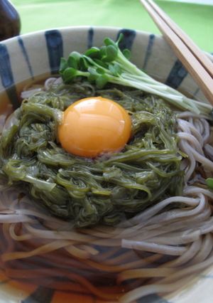 めかぶそば-レシピのメイン写真