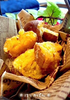 オーブンで♪カリッとシュガバターぽてと-レシピのメイン写真