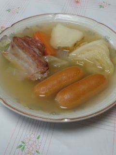 ソーセージとスペアリブの熱々ポトフ-レシピのメイン写真