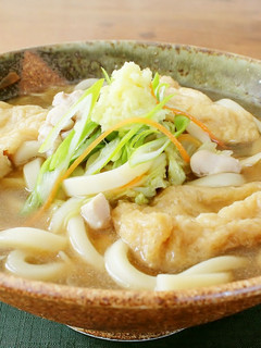 レンジでつくる、ポカポカしょうがうどん-レシピのメイン写真