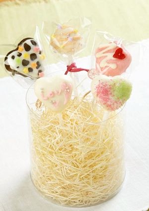 バレンタインに♪チョコケーキポップ-レシピのメイン写真