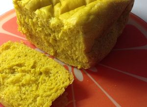 ＊フォロミ利用＊カボチャたっぷり食パン-レシピのメイン写真