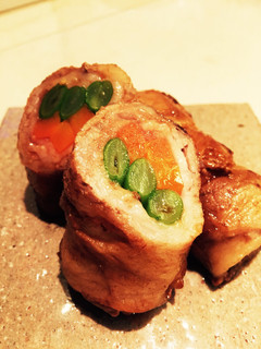 残ってる焼肉のたれで。お弁当に豚の野菜巻-レシピのメイン写真