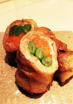 残ってる焼肉のたれで。お弁当に豚の野菜巻-レシピのメイン写真