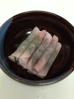 紅生姜の大根巻-レシピのメイン写真