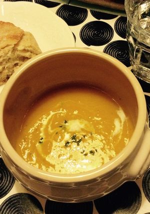 ドイツの人参のスープ(カボチャ入り)-レシピのメイン写真