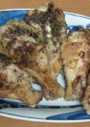 超簡単　手羽元のパリパリ焼き　-レシピのメイン写真