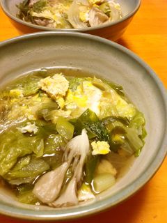 レタスと卵の中華スープ-レシピのメイン写真