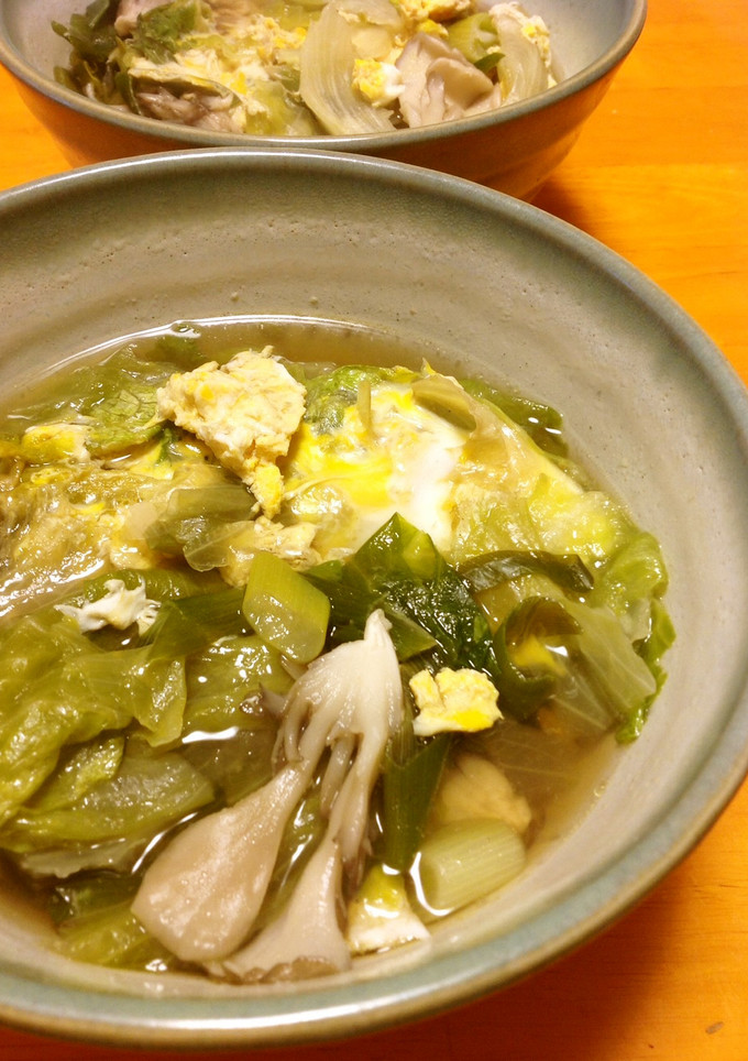 レタスと卵の中華スープ-レシピのメイン写真