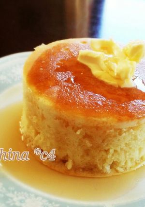 ふわふわ♪分厚いホットケーキ・パンケーキ-レシピのメイン写真