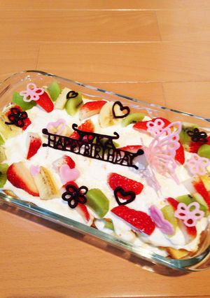 クリームチーズヨーグルトのスコップケーキ-レシピのメイン写真