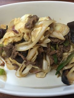 たっぷりネギと牛肉の中華炒め-レシピのメイン写真