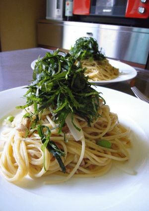 しそたっぷりのツナパスタ-レシピのメイン写真
