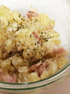 簡単☆さつまいもとベーコンのサラダ-レシピのメイン写真