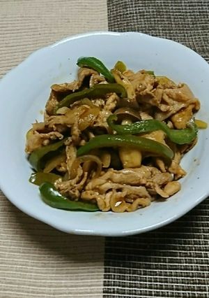 豚肉と玉ねぎのウスターソース炒め-レシピのメイン写真