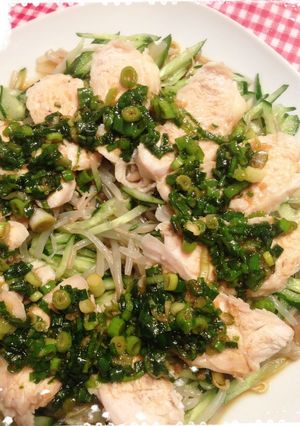 簡単!柔らか鶏胸肉ともやしのネギダレ-レシピのメイン写真