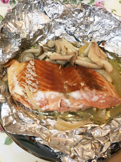 フライパンで簡単★鮭のホイル焼き-レシピのメイン写真