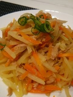 青パパイヤ炒め-レシピのメイン写真