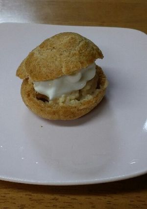 糖質制限 オリーブオイルでシュークリーム-レシピのメイン写真