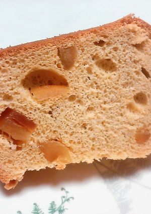 セミドライアップルのシフォンケーキ-レシピのメイン写真