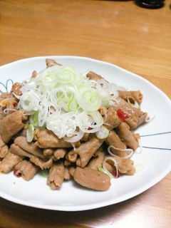 食欲増進!簡単!豚白もつの甘辛煮♡-レシピのメイン写真