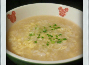 ■簡単朝昼■残りご飯で卵雑炊☆中華粥減量-レシピのメイン写真