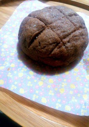 チョコクリーム♪メロンパン-レシピのメイン写真