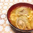 うま辛♡豚こま白菜ロールスープ