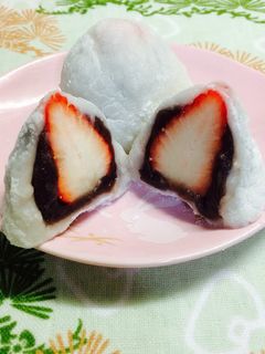 いちご大福-レシピのメイン写真
