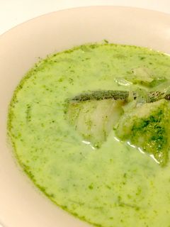 ほうれん草と鱈のポタージュ風スープ-レシピのメイン写真