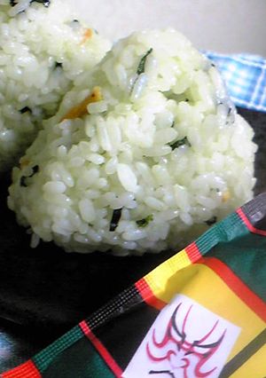 茶漬けにぎり-レシピのメイン写真