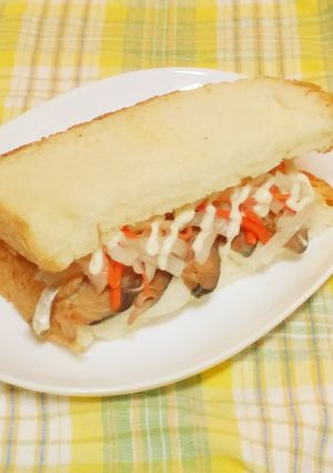 へしこのバインミー-レシピのメイン写真