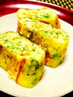 【10分】ブロッコリーとシラスの卵焼き-レシピのメイン写真