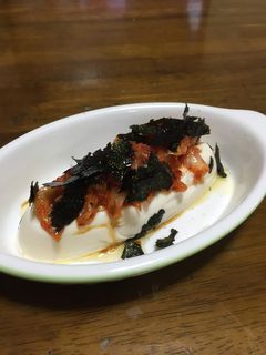 キムチ冷や奴-レシピのメイン写真