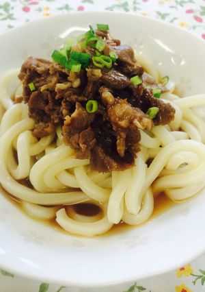 さっぱり食べれる 焼肉うどん-レシピのメイン写真