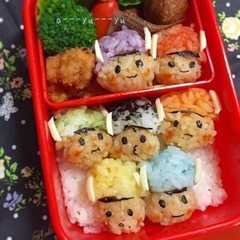 รูปของ エイトレンジャー♡キャラ弁