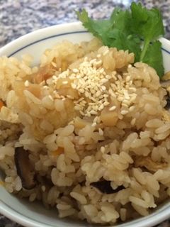 乾燥ホタテで炊き込みご飯-レシピのメイン写真