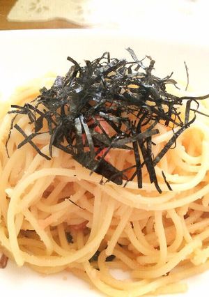 たったの10分!本格たらこスパゲッティ♡-レシピのメイン写真