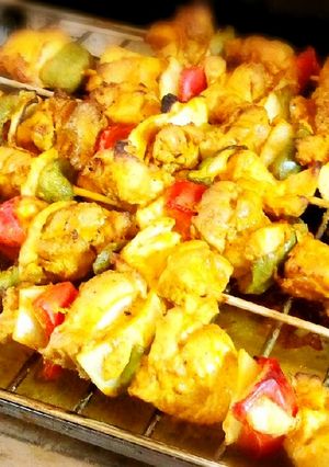 チキンティッカ【スパイシーな焼き鶏】-レシピのメイン写真