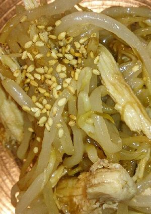 【レンジでお手軽】鶏ともやしのナムル-レシピのメイン写真
