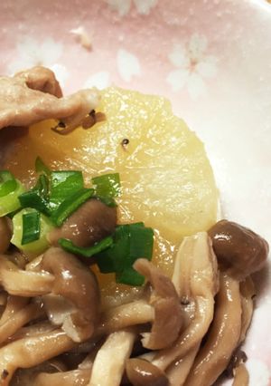 しめじ♡大根♡豚肉のあっさり煮-レシピのメイン写真