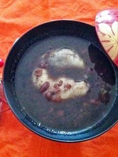 黒ごまぜんざい-レシピのメイン写真