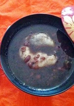 黒ごまぜんざい-レシピのメイン写真